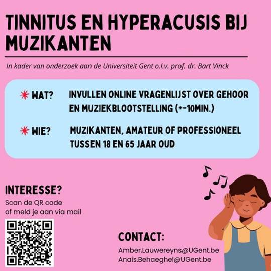 Onderzoek Tinnitus Ugent