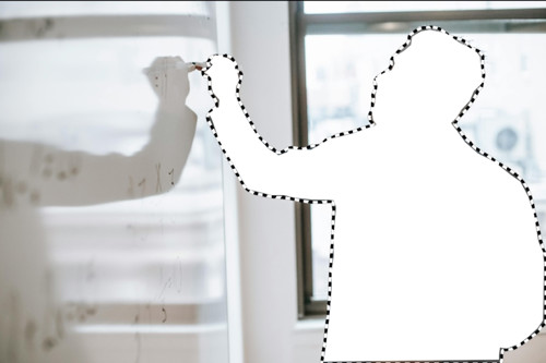 Verdwijnende Leerkracht Aan Bord Rh