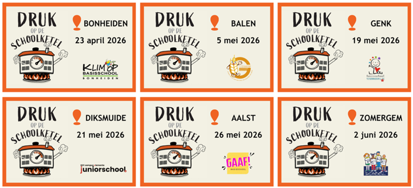 Druk Op De Schoolketel 6X Rh