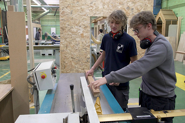 TDT GO! atheneum Oudenaarde houtbewerking