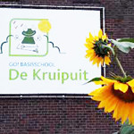Uithangbord van GO! basisschool De Kruipuit
