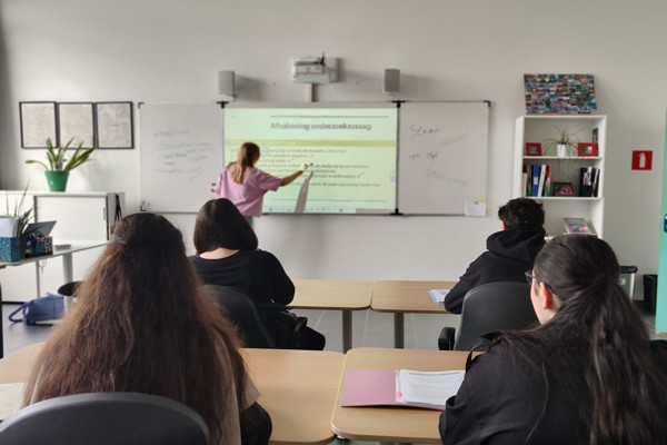 Klas 7E Voorbereidingsjaar In GO! Campus Busleyden Rh